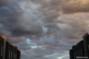 Nubes en Melbourne